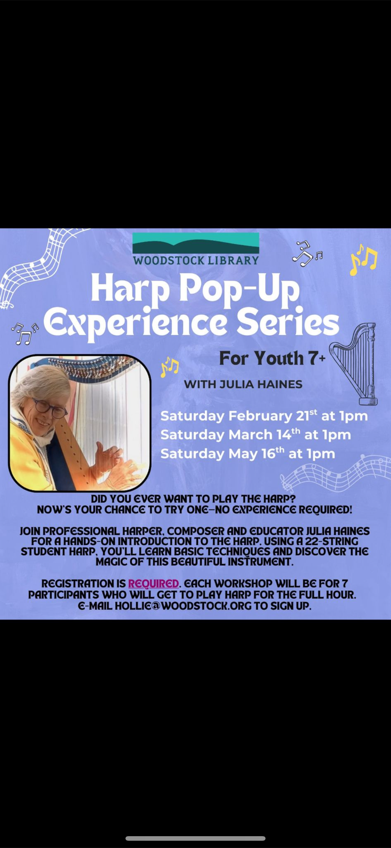 Harp Pop-Up Experience Series